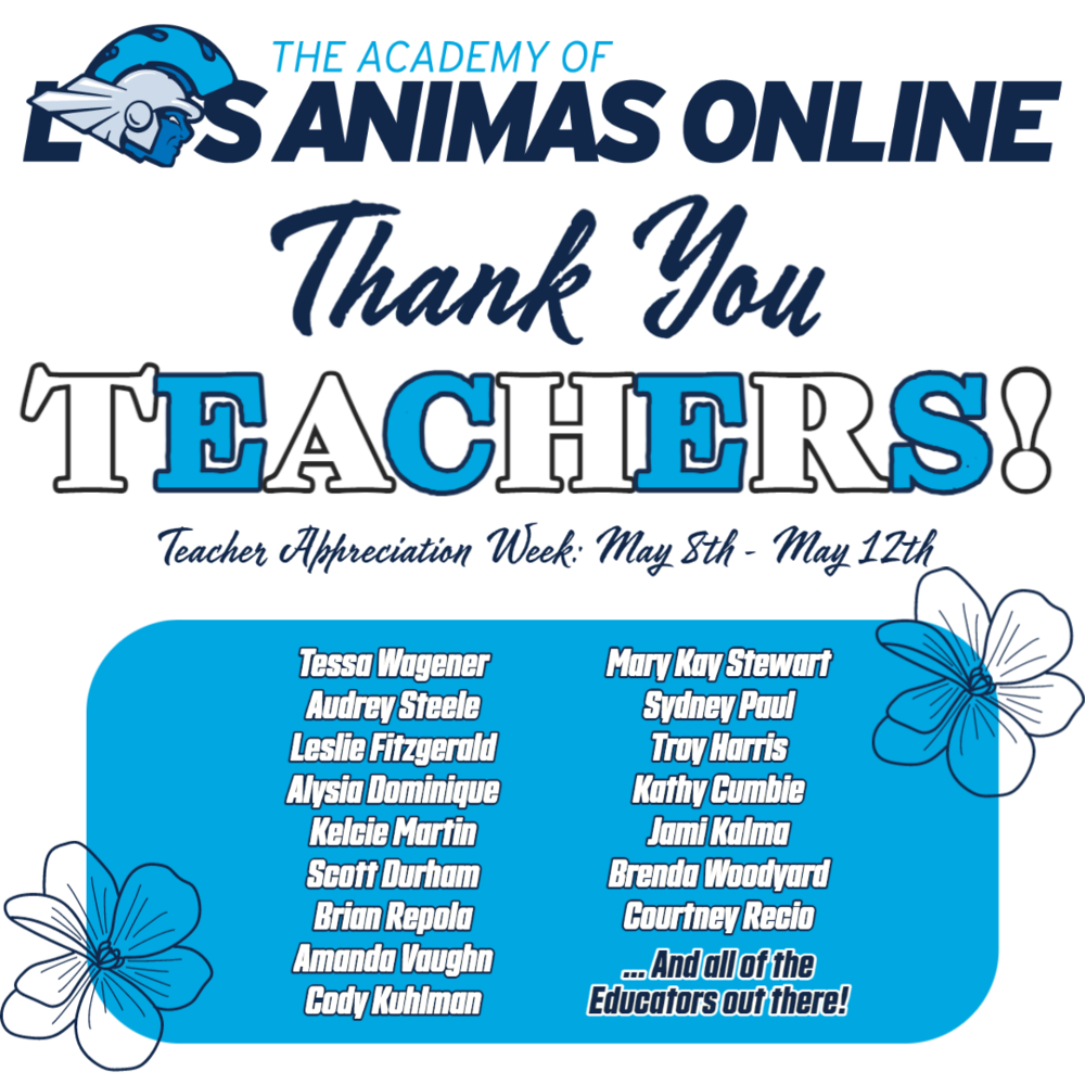 HAPPY TEACHER APPRECIATION WEEK TO OUR TEACHERS AT AOLA ONLINE & EDUCATORS ALL OVER THE WORLD!