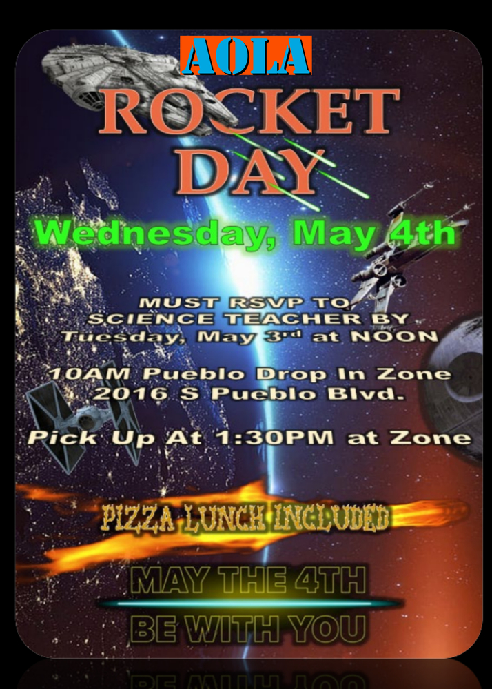 Rocket Day at AOLA