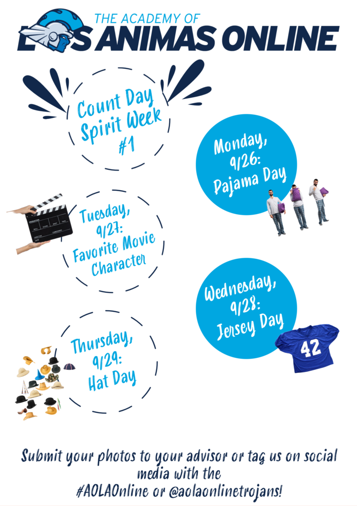 Spirit Week for Count Day 2022